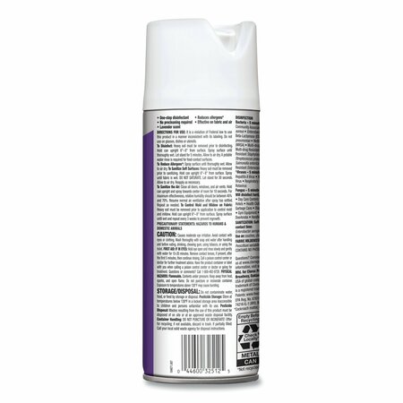 Clorox Cleaners & Detergents, Aerosol Spray, Lavender, 12 PK CLO32512